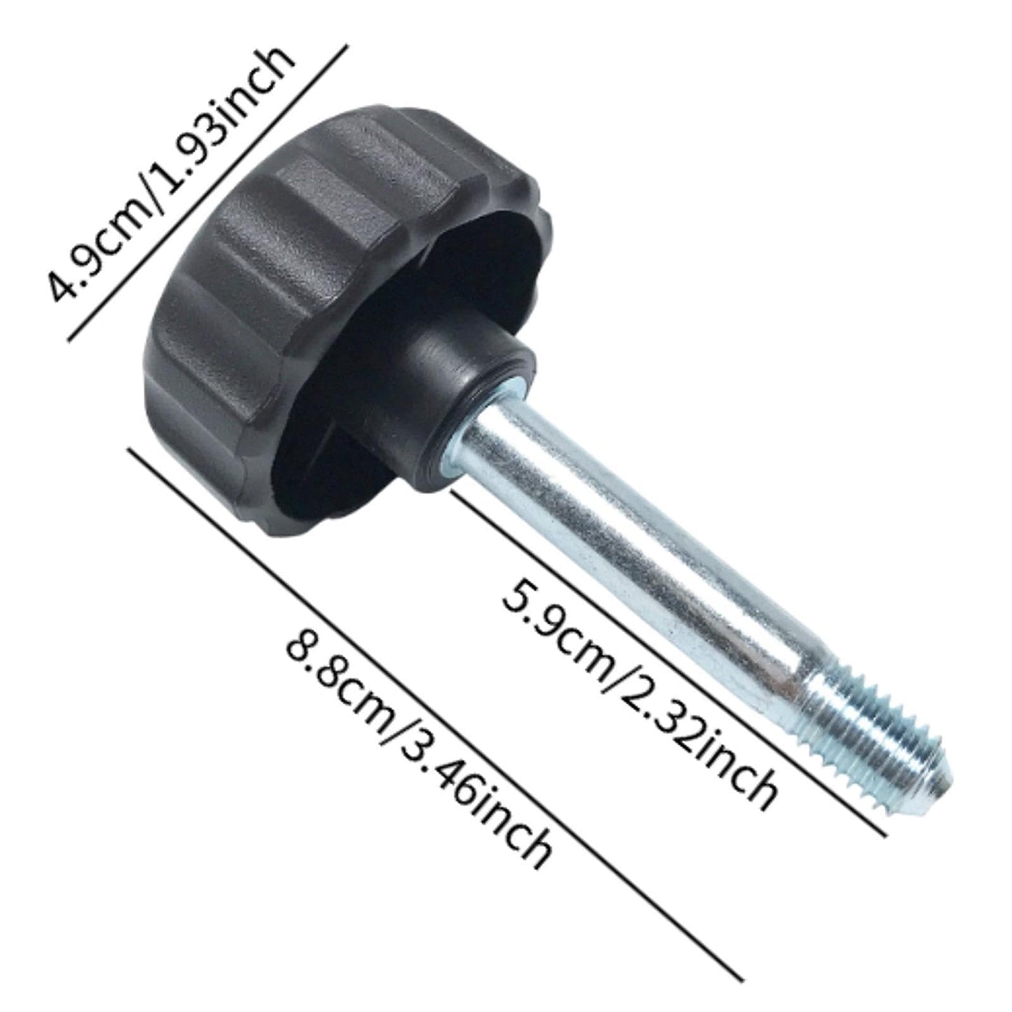 Aymzbd Screw Knob, Bolt Knob, Exercise Equipment Accessories,Fixing Knob for Exercise Bike Exercise Machine Workout