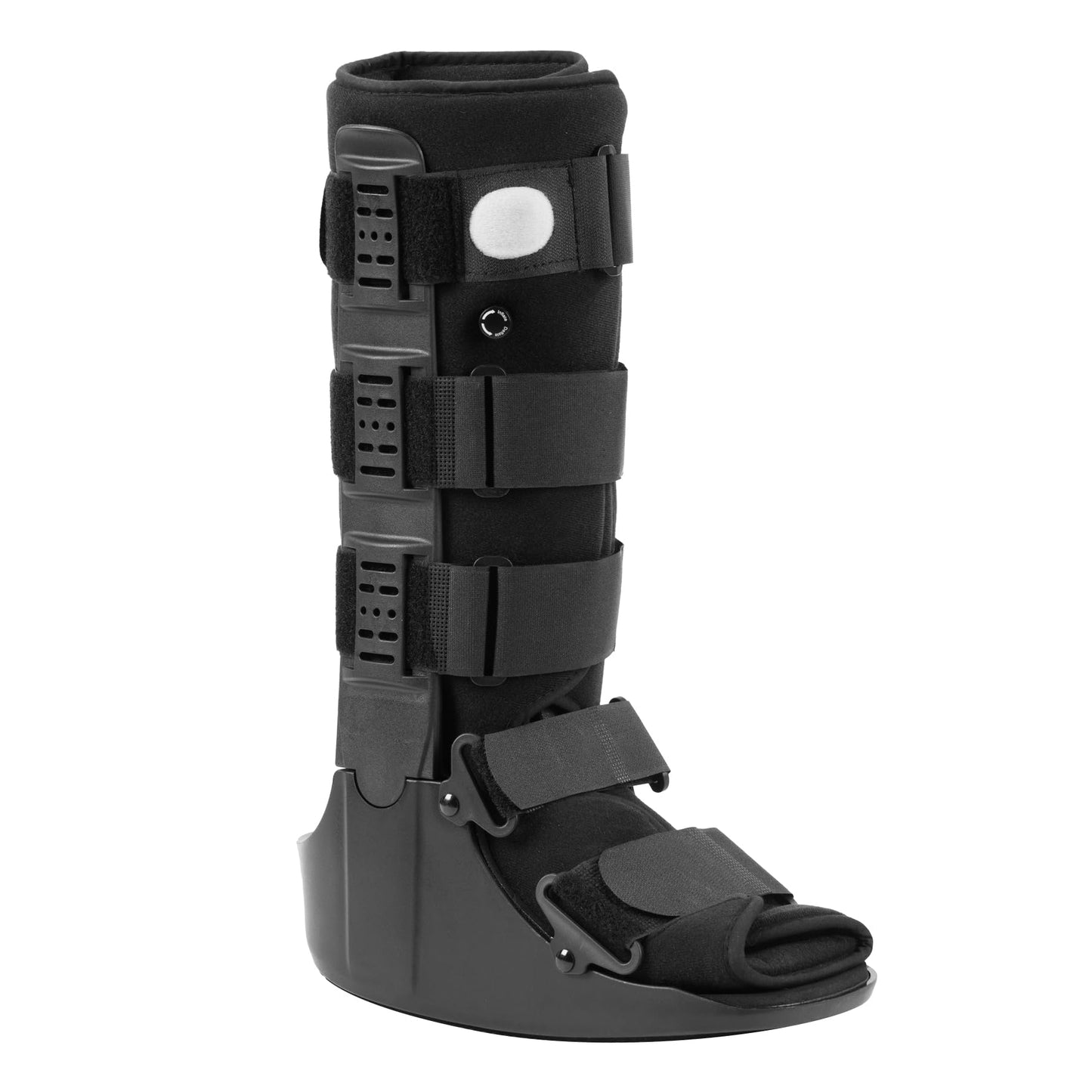Jewlri Air Walking Boot, Tall Fracture Boot, Air CAM Walker Fits Left or Right Foot, Protection for Broken Foot Sprained Ankle Fracture Recovery (Large)