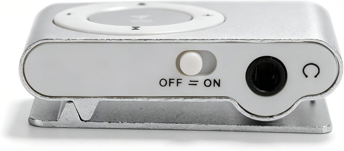 Zopsc-1 Mp3 Mp3 Lightweight Back Clip Player,Portable Mini Player Backclip Lossless Sound Music Player for Running