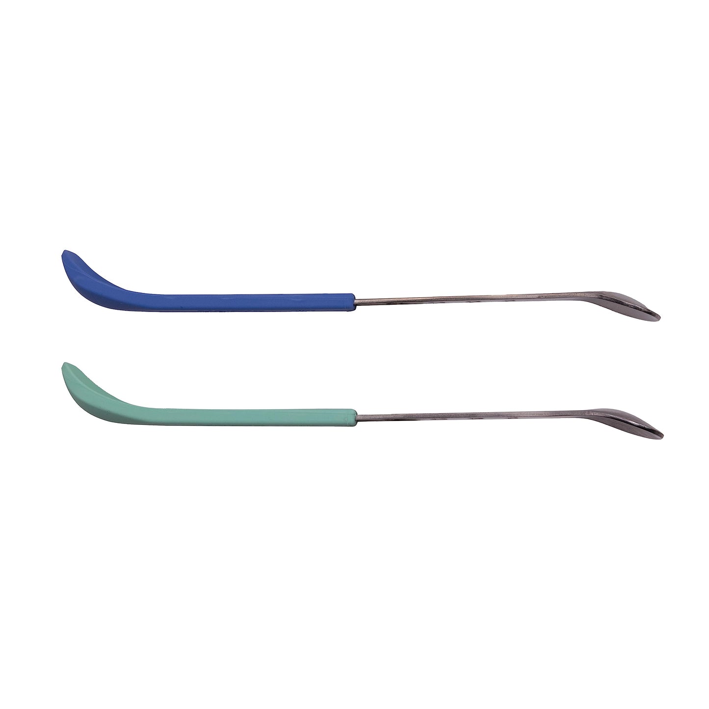 Nuby 2-in-1 Hot Safe Feeding Spoons - (8-Pack) Spoons for Babies 6+ Months - Blue and Aqua