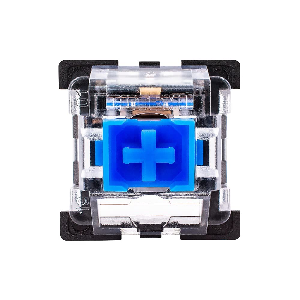 3-pin 50gf 20 Pack 1 OUTEMU Blue Switches Tactile Clicky - DIY Replacement for Mechanical Gaming Keyboard - with Switch