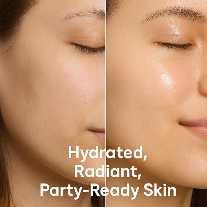 FACETORY K Beauty Face Mask Skin Care ??Radiance & Hydration Sheet Mask for Radiant Skin (5 Pack) | Bachelorette Favors & Girls Night Must-Have