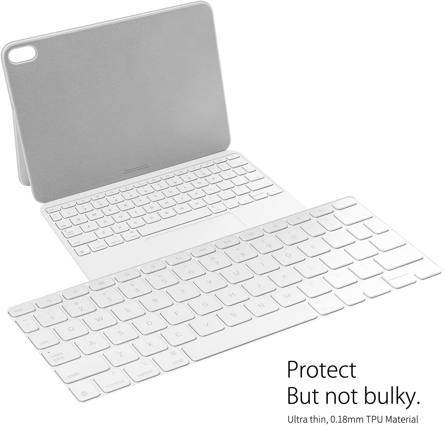 Digi-Tatoo 2026 11 M4/M3 11 M5/M4) A16/iPad 10th [with Function Keys] Keyboard Cover Protector Compatible w/ Magic