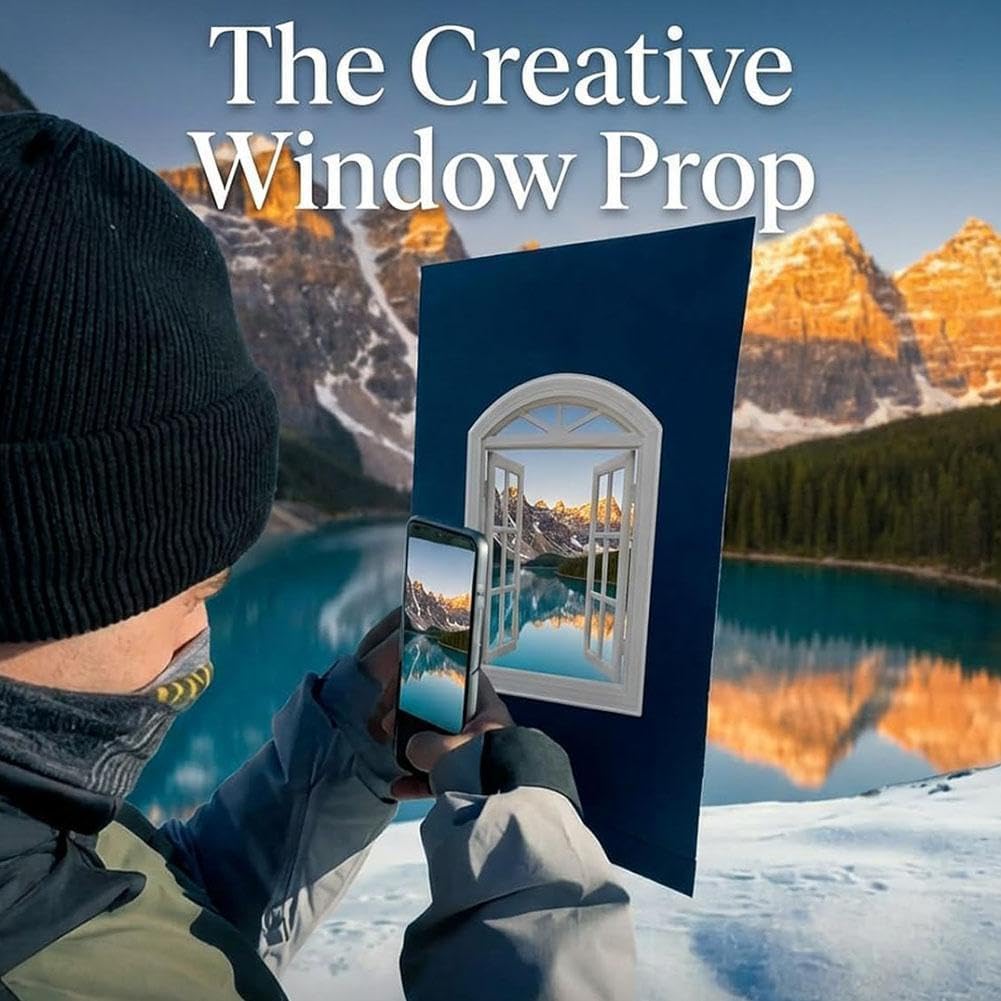 Generic Creative Window Photograph Props,Take The World in a Frame,Travel Photos Viewfinder,Portable Outdoor Picture