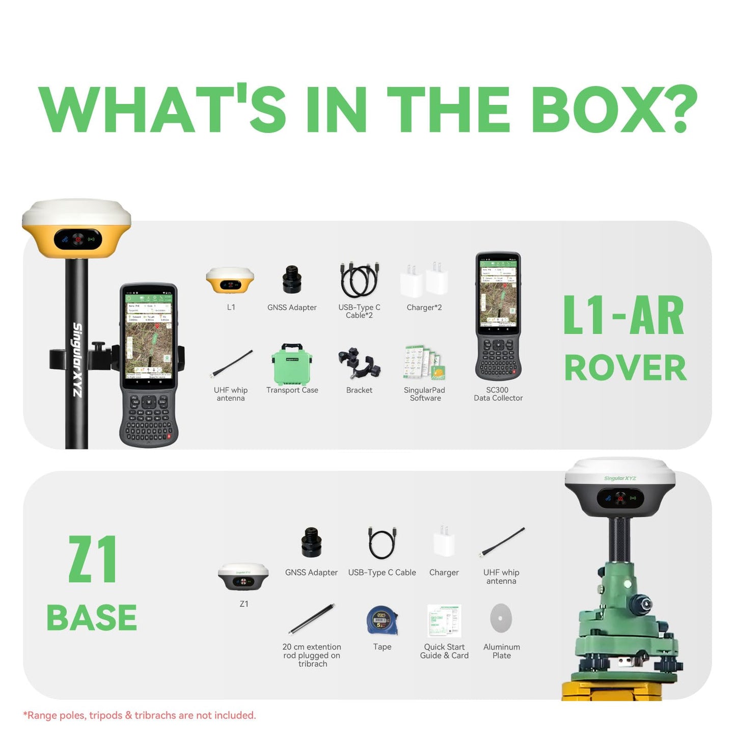 L1-Laser GNSS RTK Rover – Laser + GNSS, Handheld Collector with Software & AR Stakeout, 2cm Accuracy, 15km UHF, 120° Tilt Survey | Self-Developed Factory & Professional Support