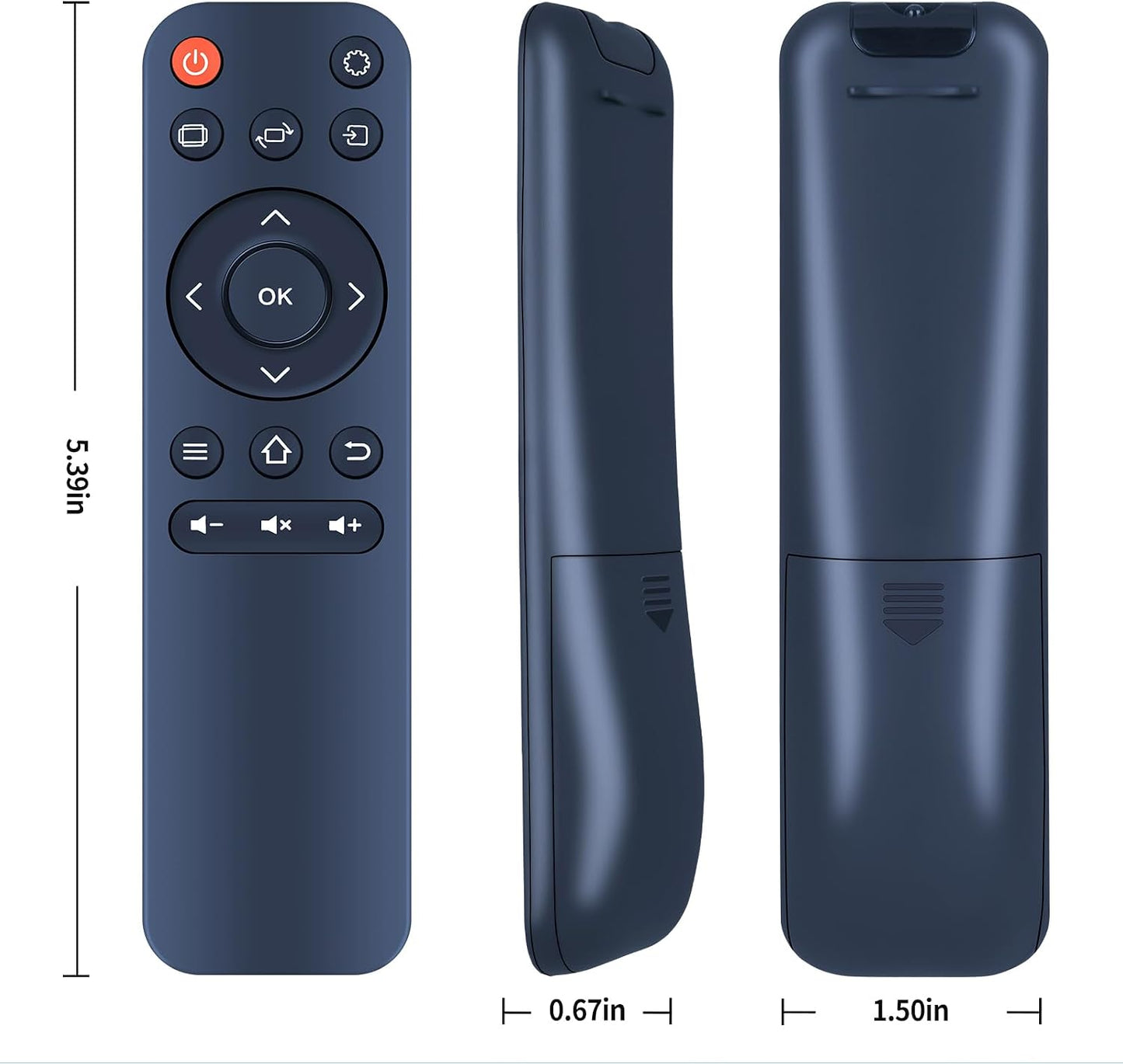 WDZP H1 1080P New Projector Remote Control Replacement fit for HAPPRUN Native Livehouse Cinema Home Projector, NICPOW