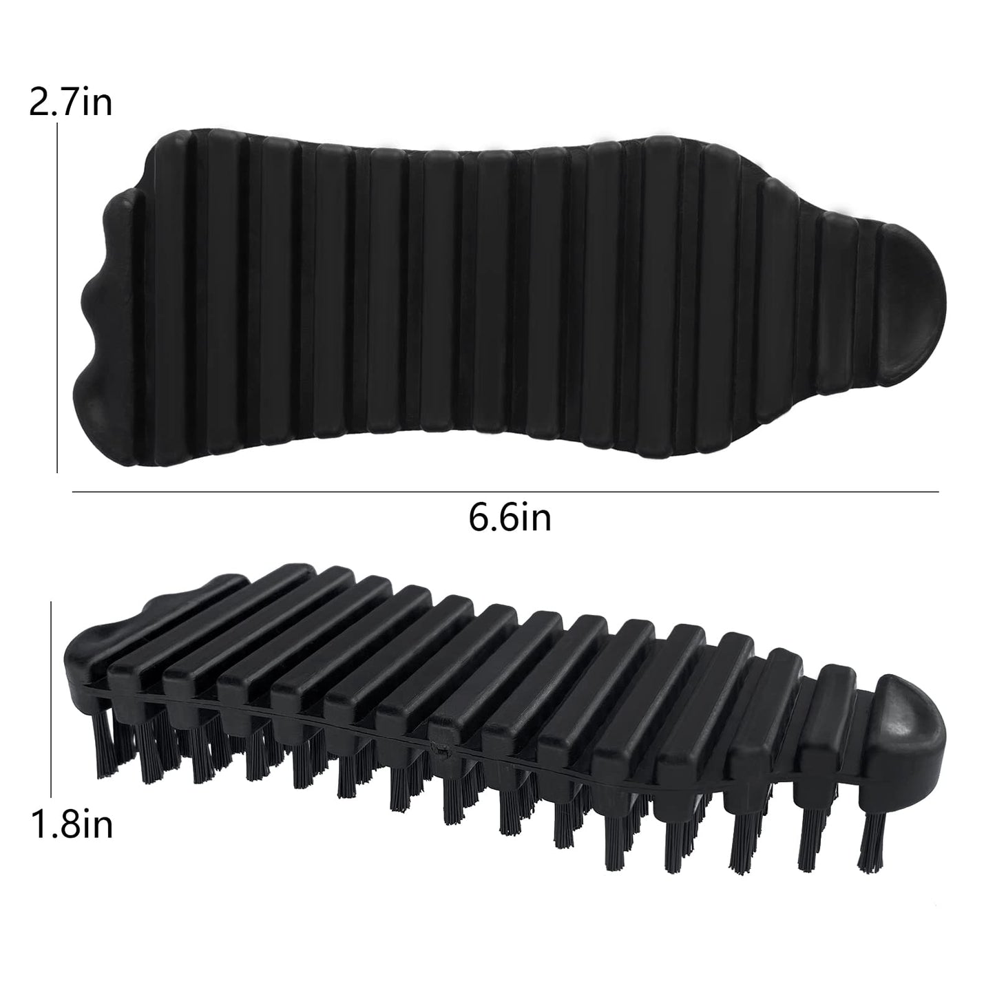 Kreapa Barbell Brush Barbell Cleaning kit barebells Brush Nylon Brush for Cleaning Weighted Bars，Strength Training Bars Cleaning Supplies Stiff Brush