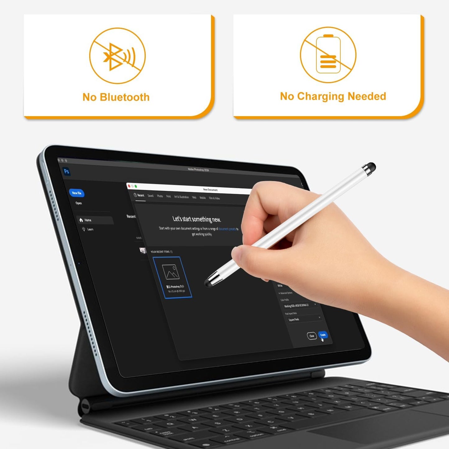 Acempire (10 2-in-1 Stylus Pcs), Stylus Pen for Touchscreen, High Precision and Sensitivity, Suitable
