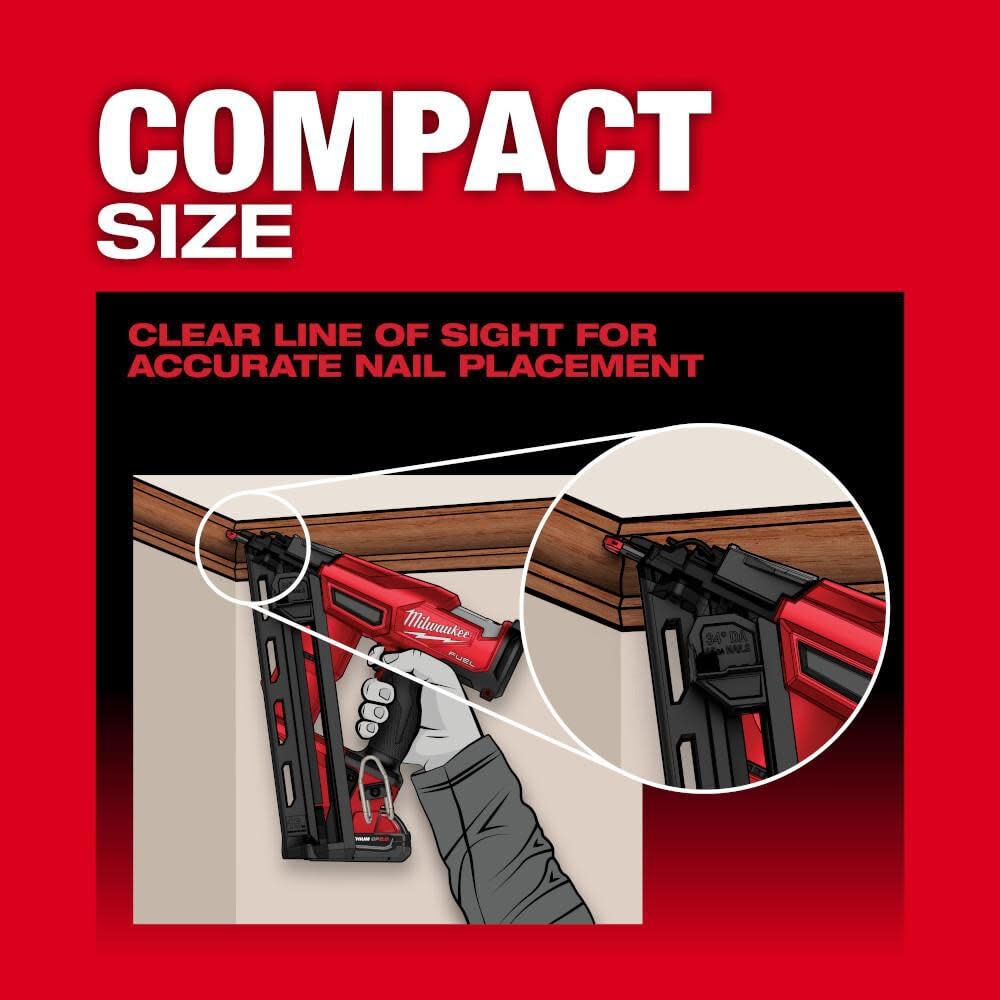 Milwaukee Electric - M18 Fuel. 15 Gauge Finish Nailer