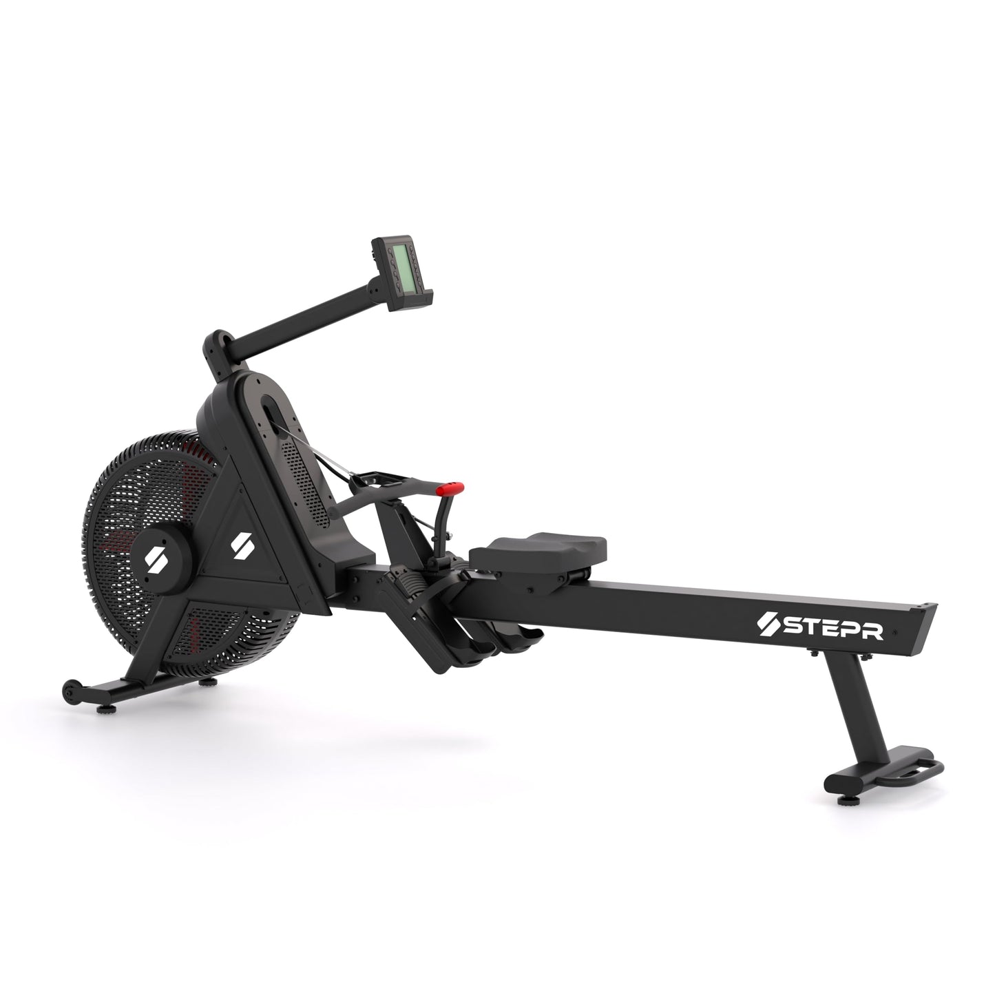 STEPR Rower XL VPR, Air Resistance Rower with Patented VPR Air Resistance Technology, Full-Body Ergometer