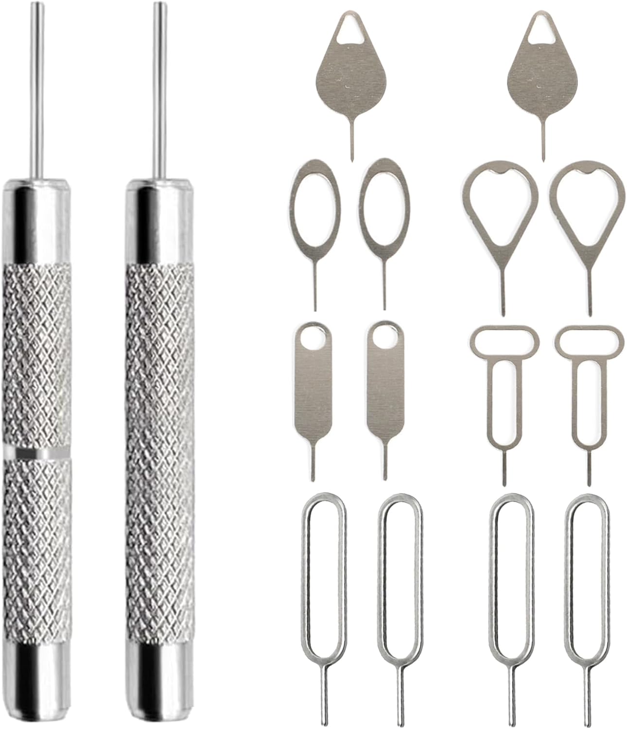 16 Set, ZukoCert Pieces SIM Card Removal Tool Multi-Functional SIM Ejector Tool, SIM Card Pin, Phone SD Card Removal