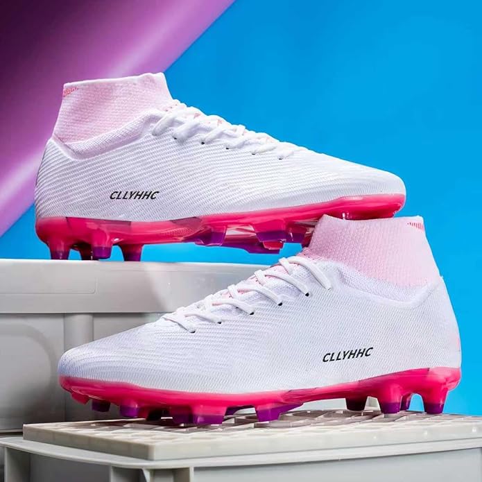 Men's Soccer Cleats Womens Indoor Shoes Unisex Baseball Turf Shoe Youth Rugby Adult Football Boots Wide AG FG TF Training Sneaker