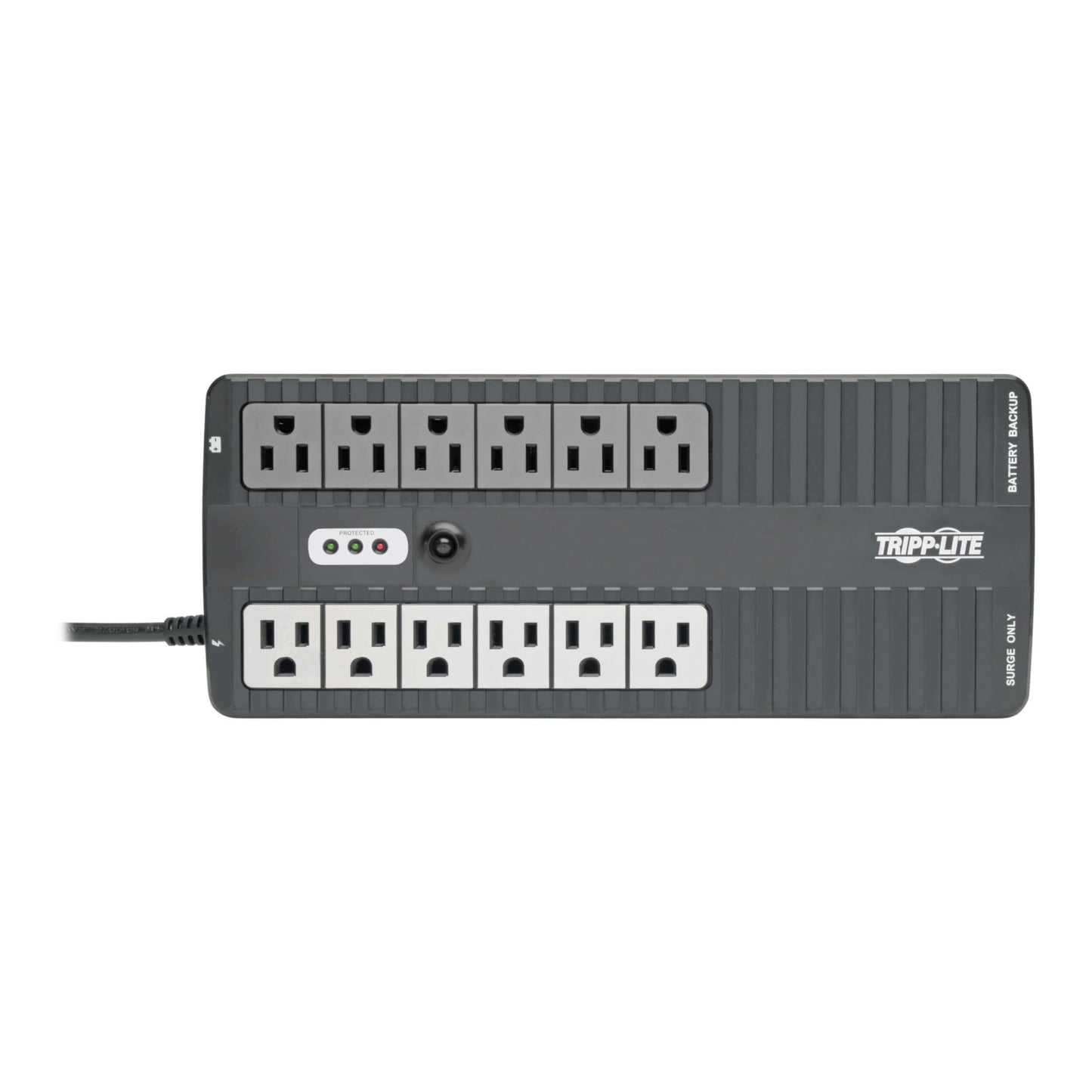 Eaton Tripp Lite Series INTERNET750U Small UPS Battery Backup & Surge Protector, 750VA / 450W, 12 Outlets, Computer Uninterruptible Power Supply Units for PC, 3-Year Warranty & $100,000 Insurance