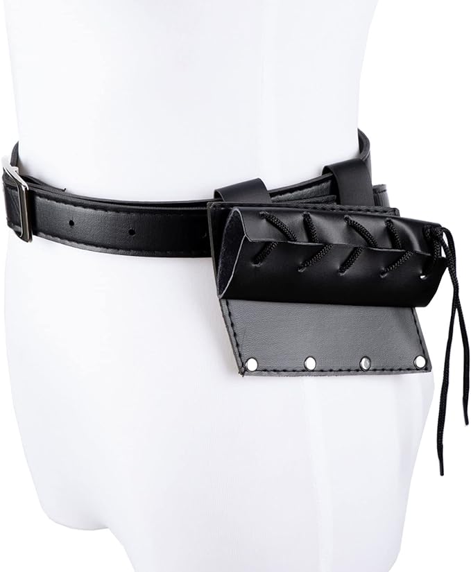 CLASSE Sword Holder, Sword Belt, Sword Holder, Waist Belt, Leather, Specialized for Stage or Musical Performance, Adjustable