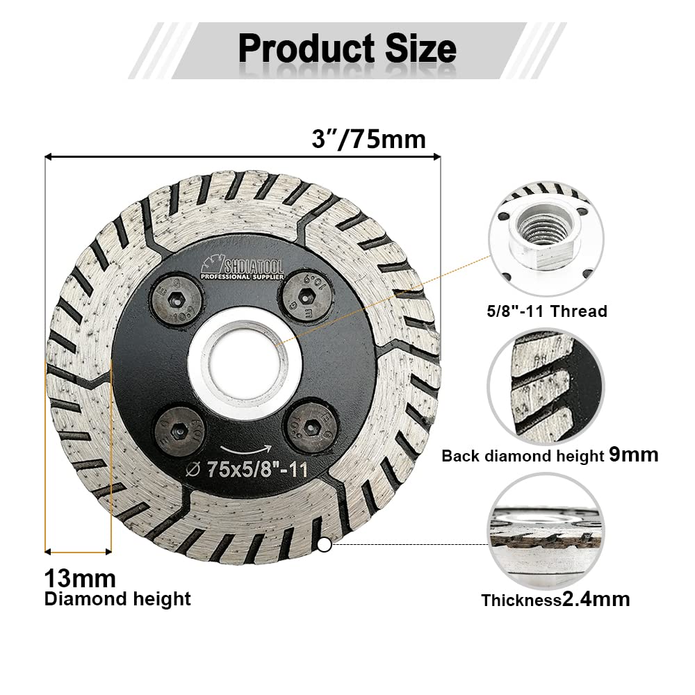 Diamond Core Drill Bits Set 12PCS - DARTOTEK Tile Hole Saw Kit (6/8/10/20/35/50/75/125/20mm/2/SDS/HEX for Porcelain, Ceramic Tile, Granite, Marble, Masonry