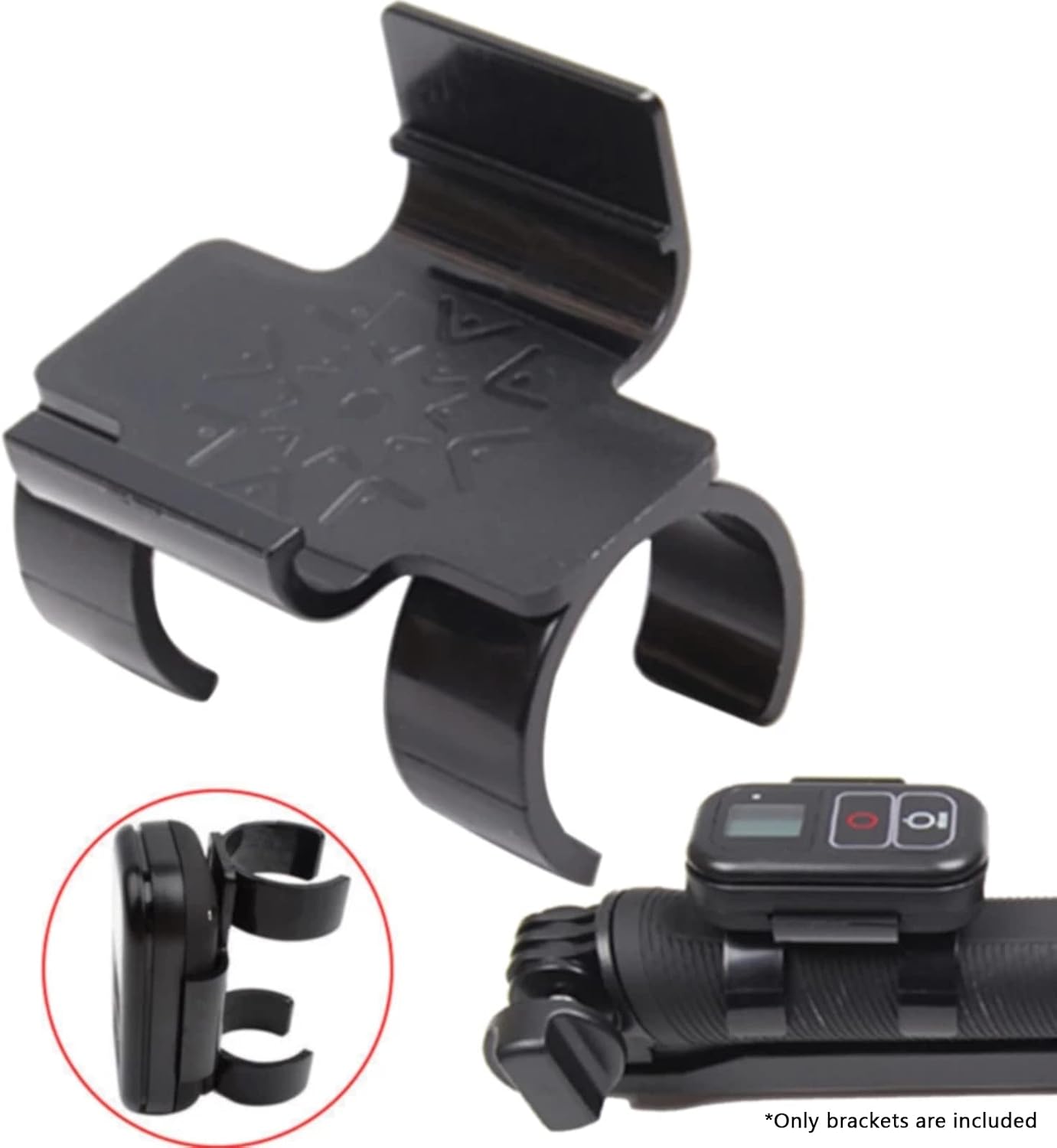 BOGEEL Lock Holder WiFi Selfie Stick Clamp Remote Control Clip Mount Action Camera Accessories Professional for,ABS