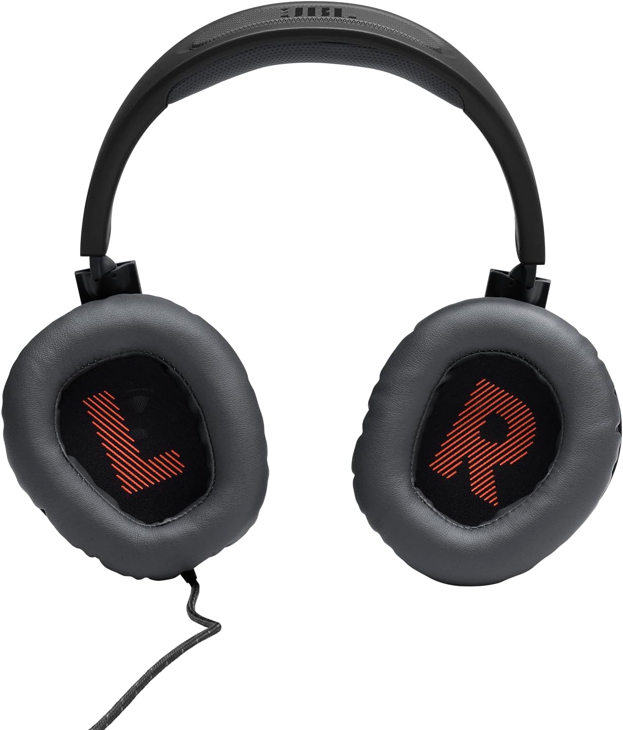 100 JBL Quantum - Wired Over-Ear Gaming Headphones - Black, Large