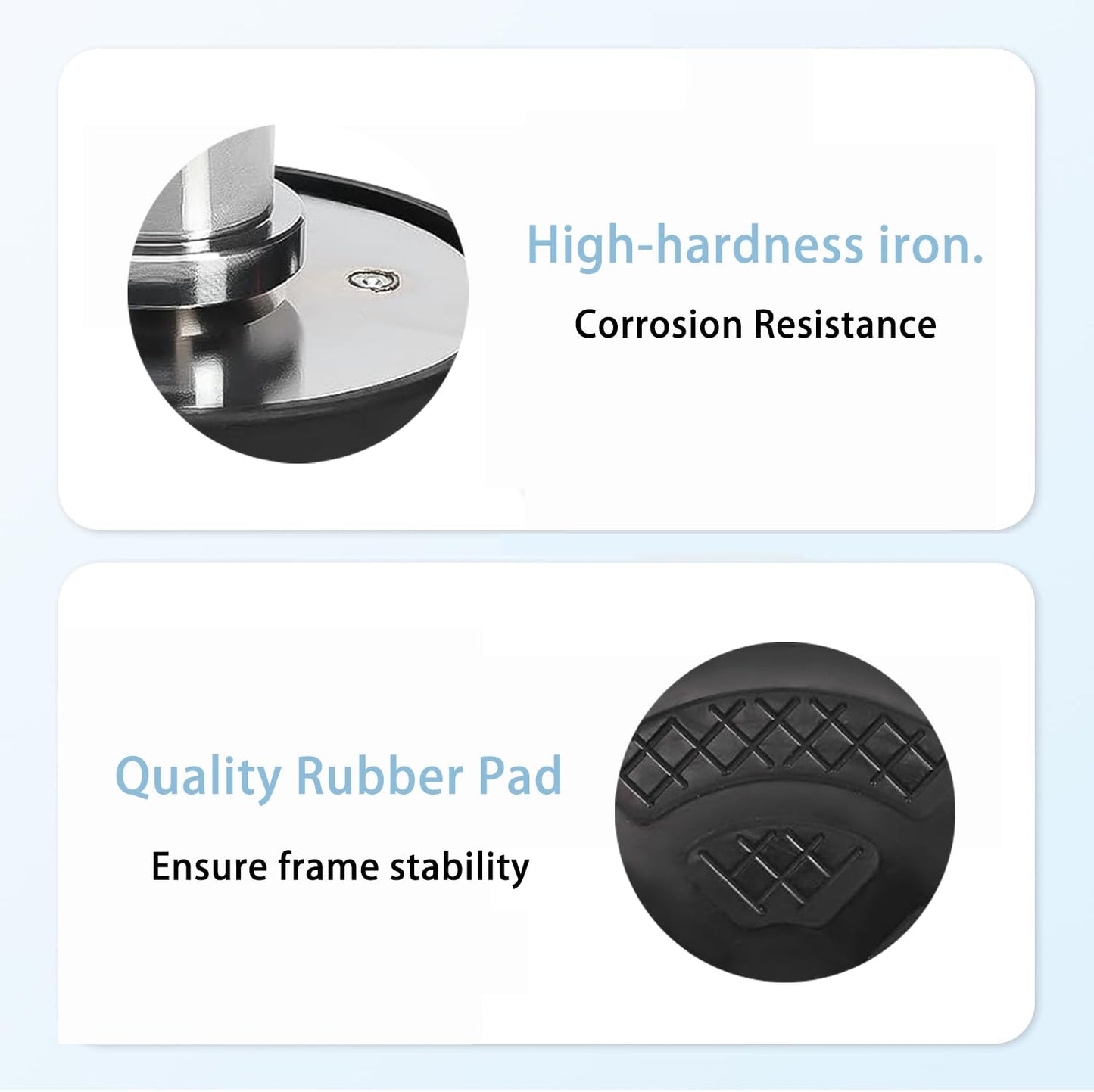 4pcs 50mm Shaft Screw Up Car Lift Pads, 4-9cm Plus-High Car Lift Rubber Tray, Raising Lift Tool Tray for Car Lift Bridge Jack Stable Support