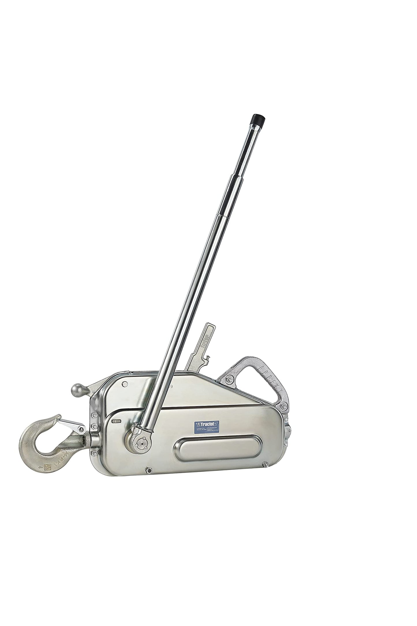 Tractel Griphoist Rescue Kit | 2 Ton - 4000 lbs. Weight Capacity | 60ft. Lift Galvanized Wire Rope | Heavy Duty Portable Manual Hoist | Wire Rope Slings | Man Riding Hoist | TU28K