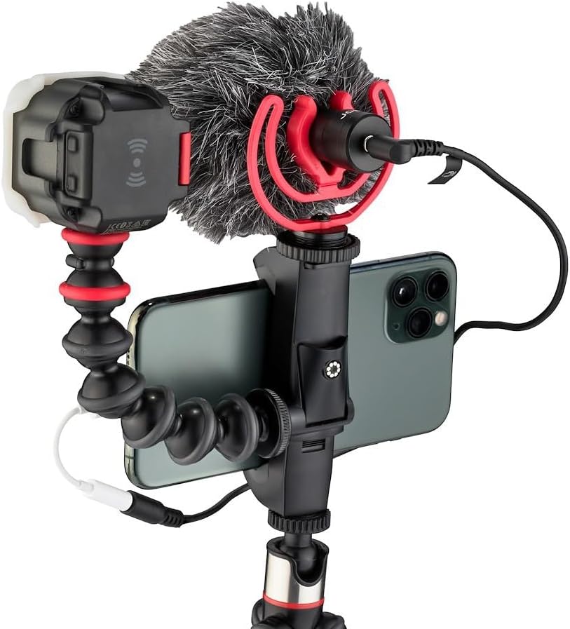 Joby GorillaPod Arm Smart for Vlogging, Mics and Lights