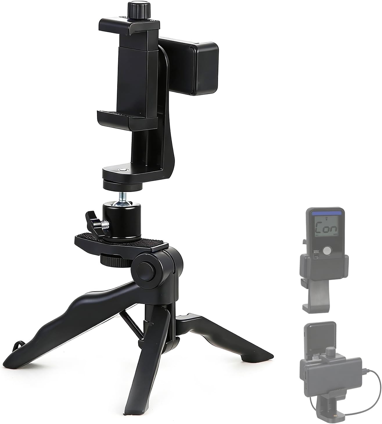 UXIETIN Portable,1 1 Tripod Mount Compatible with Pocket Radar-Lightweight and Radar Clip + Adjustable Tripod Mount