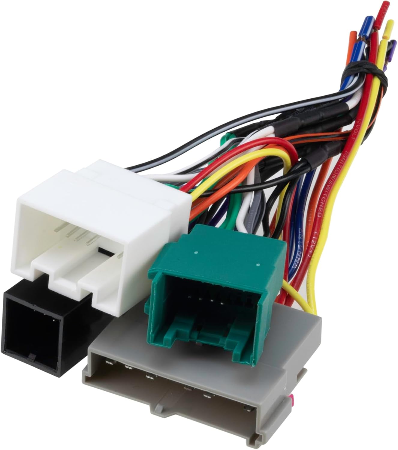 FDK106 1988-2011 Scosche Standard & Premium Sound Wire Harness Connector Compatible with Select Ford, Lincoln, Mercury