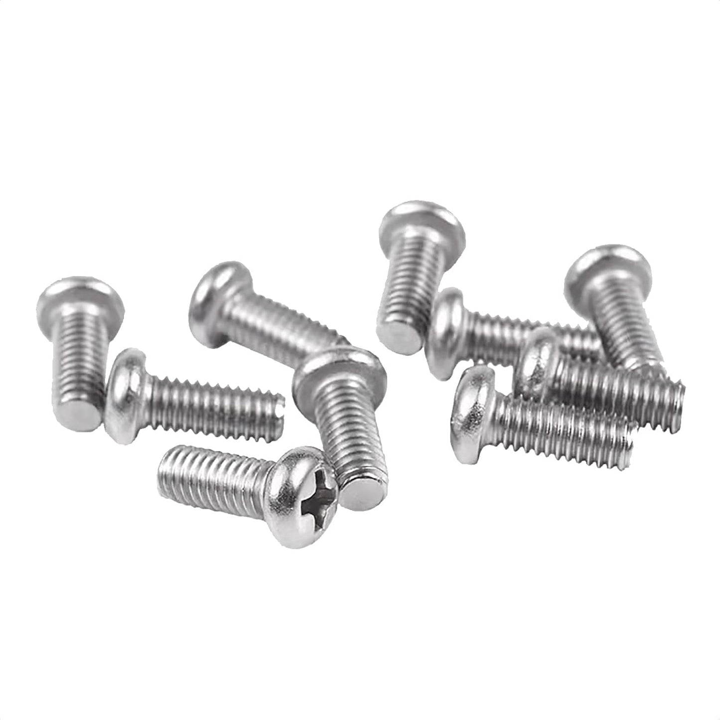 ALEOED M4 10mm Pack 10 x Screw for TV Computer LCD Monitor Stand Mounting Phillips Head Screw