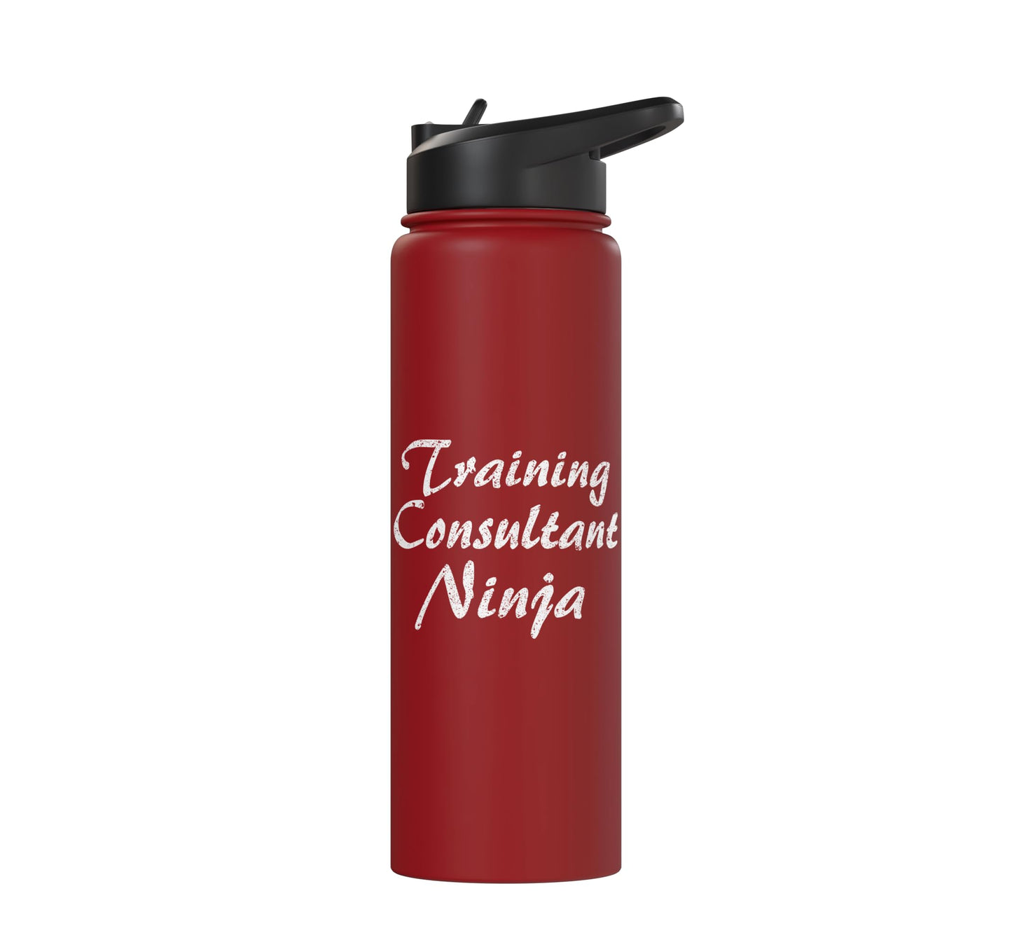 Training Consultant Tshirt Job Occupation Funny Work Stainless Steel Insulated Water Bottle