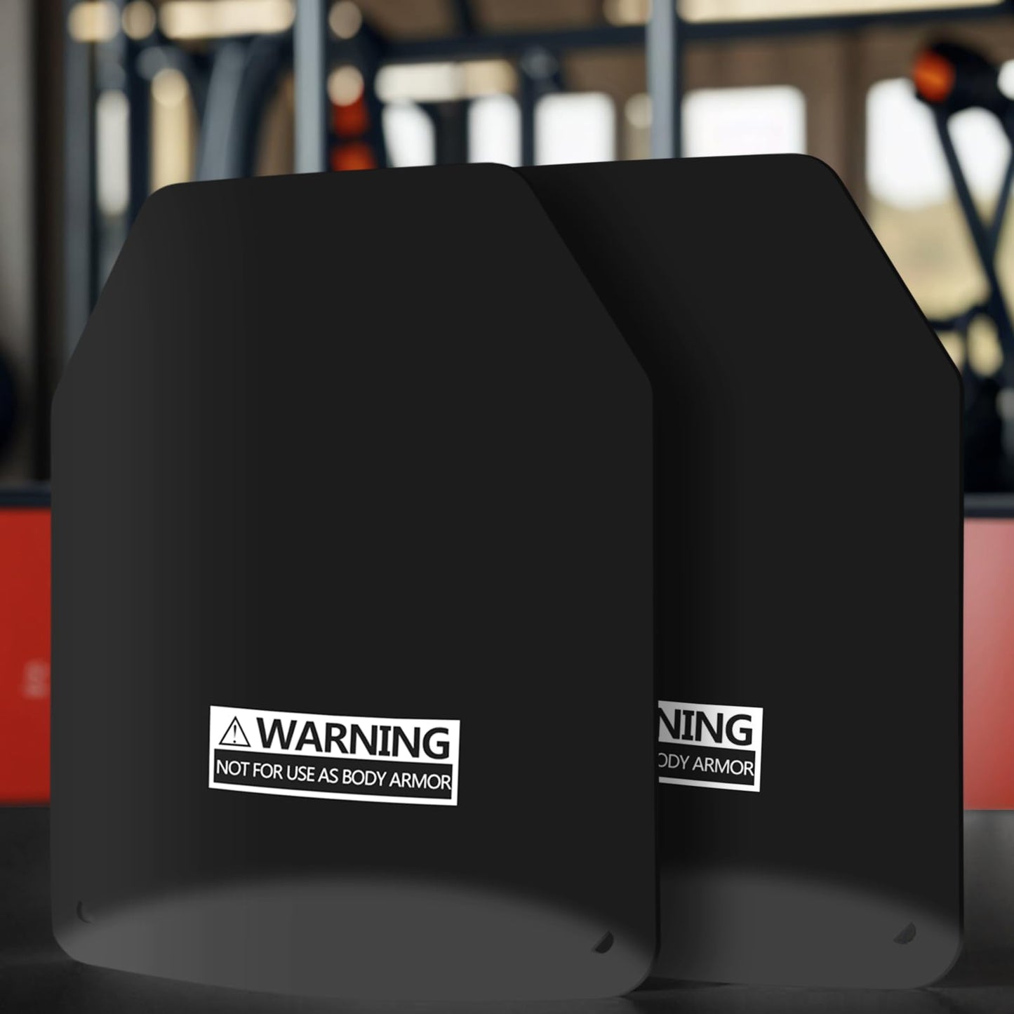 Weight Vest Plate Curved Weighted Plates for Weight Vest 5.5lb/11lb per Pairs for Running, Strength Training (Black:5.5LB(2.75LB*2))