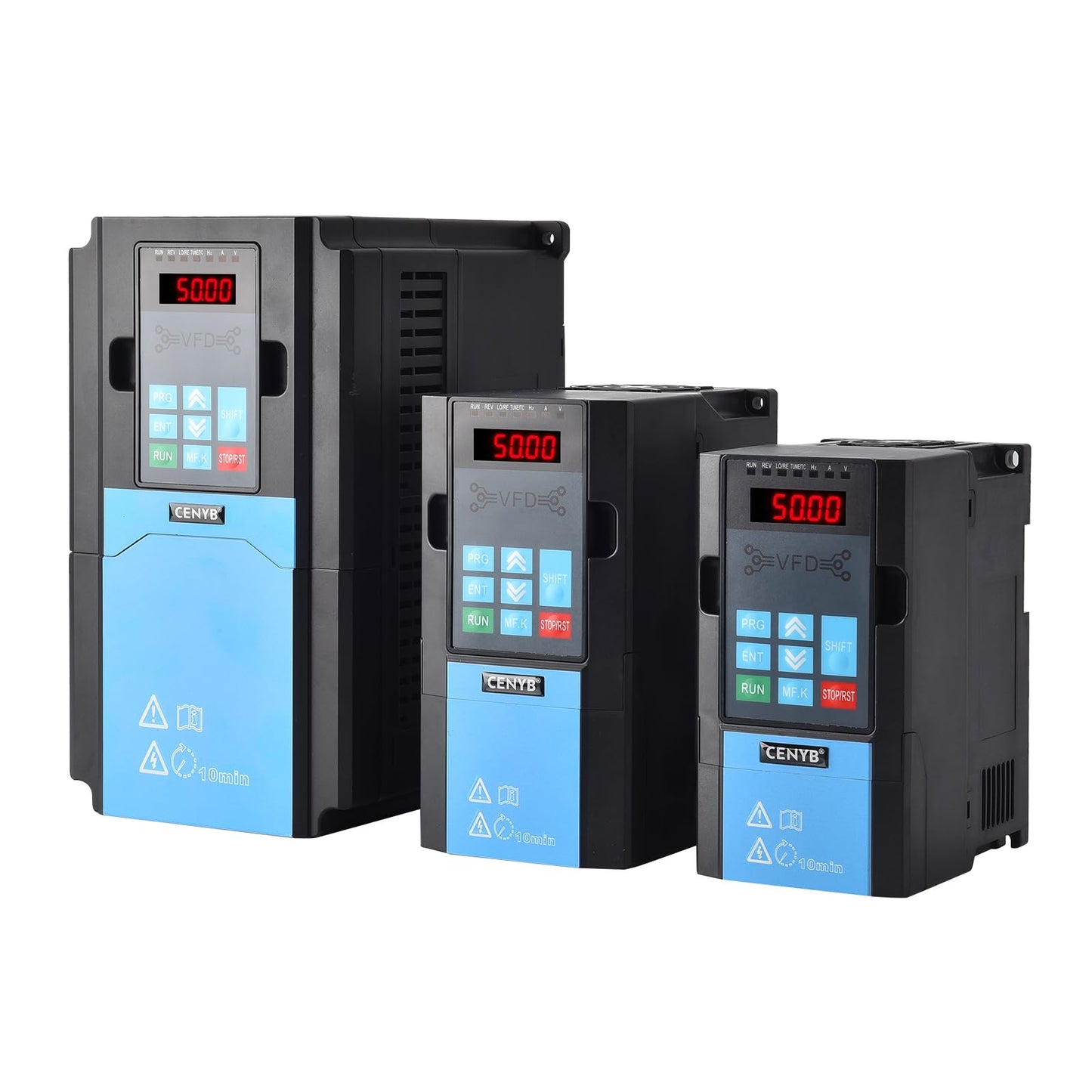 5.5KW 7.5HP 27.5A Variable Frequency Drive vfd 220v Input 220v 3 Phase Output, 0-3000Hz, Upgraded Up/Down Button Tuning Mode, Precise Control to 0.01Hz, Inverter for CNC Spindle Motor Speed Control