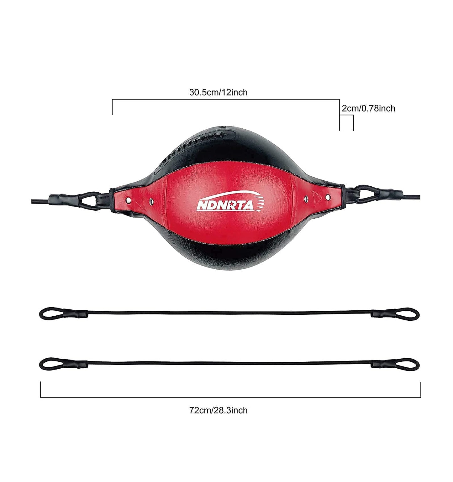 NDNRTA Double End Bag, (Classic Style Upgraded),Improve Reaction Speed, Boxing Equipment, Durable, Double End Punching Bags, Punching Bag, Home Gym, Floor to Ceiling, for Boxing