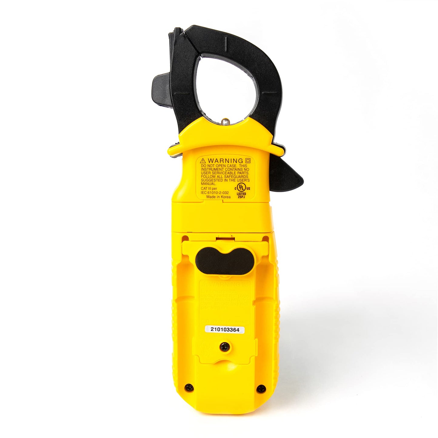 UEi DL379B Digital Clamp Meter Auto Ranging, HVAC Current Voltage Tester w/Magnetic Mount, Measures AC Amps AC/DC Volts Temperature Capacitance Frequency Diodes Duty Cycle Continuity Resistance NCV