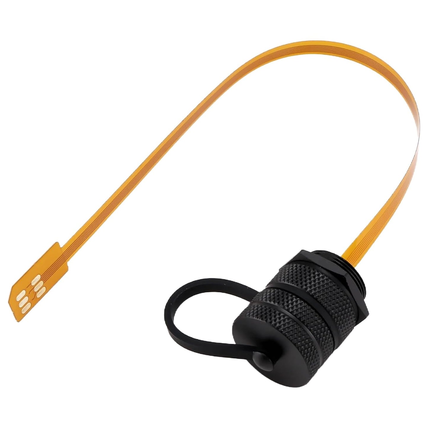 AROVHAR IP67 Waterproof Micro-SIM Extension Cable Micro-Sim Panel Mount Extension Cable for Cabinet Chassis Case Frame