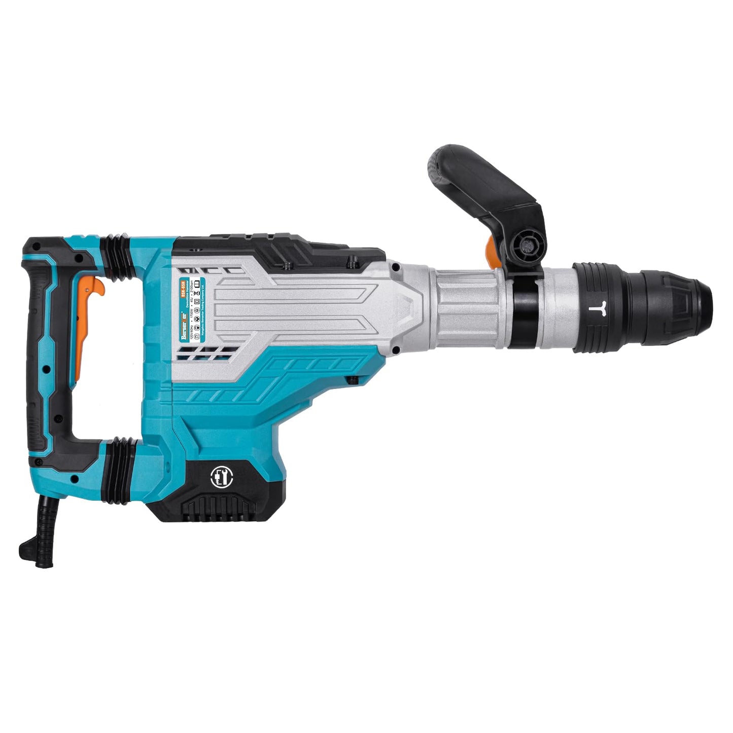 Berserker 1700W 25-Pound SDS-Max Demolition Jack Hammer, 1-9/16" 14-Amp Corded Electric Heavy Duty Demo Chipping Hammer Concrete/Pavement Breaker with Carrying Case Flat Chisel Bull Point Chisel