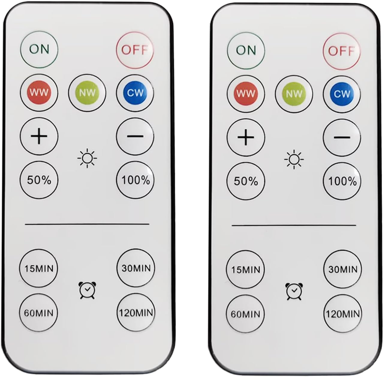 LALAKU 2 PCS Remote Controller for Table lamp