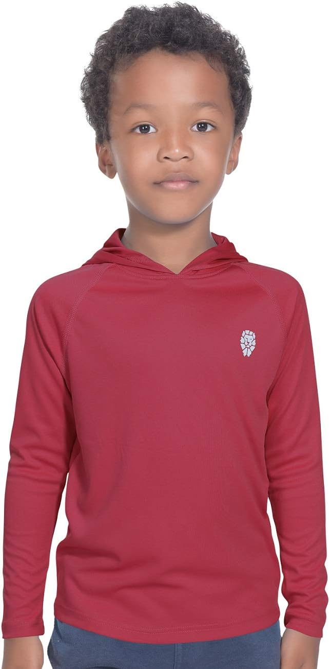 Hoodies for Boys Outdoor Recreation Shirts - Youth Athletic Tops Sun Protection UPF 50+