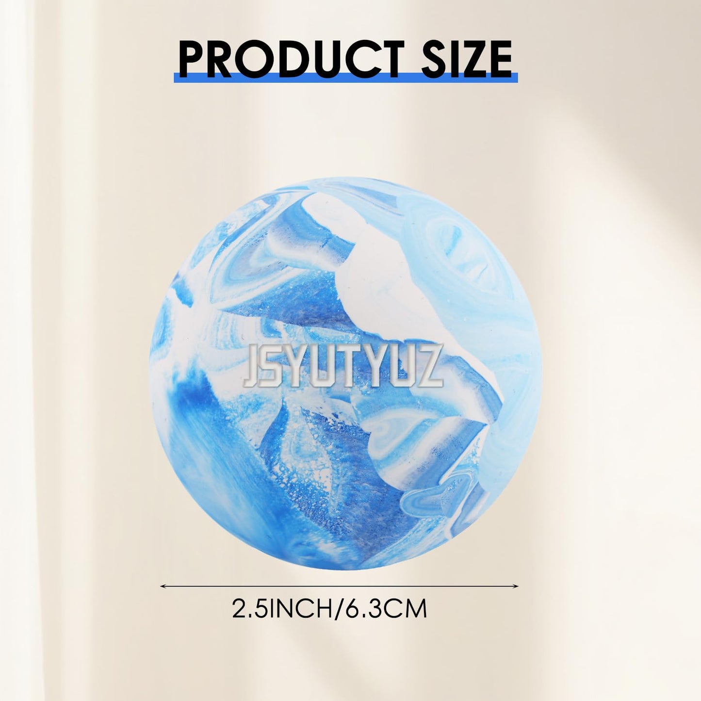 JSYUTYUZ Lacrosse Massage Balls for Myofascial Release, SGS Certification, Massage Deep Tissue for Shoulder and Back, Trigger Point Therapy, Muscle Knots, Relieving Muscle Pain, Yoga Ball for Feet
