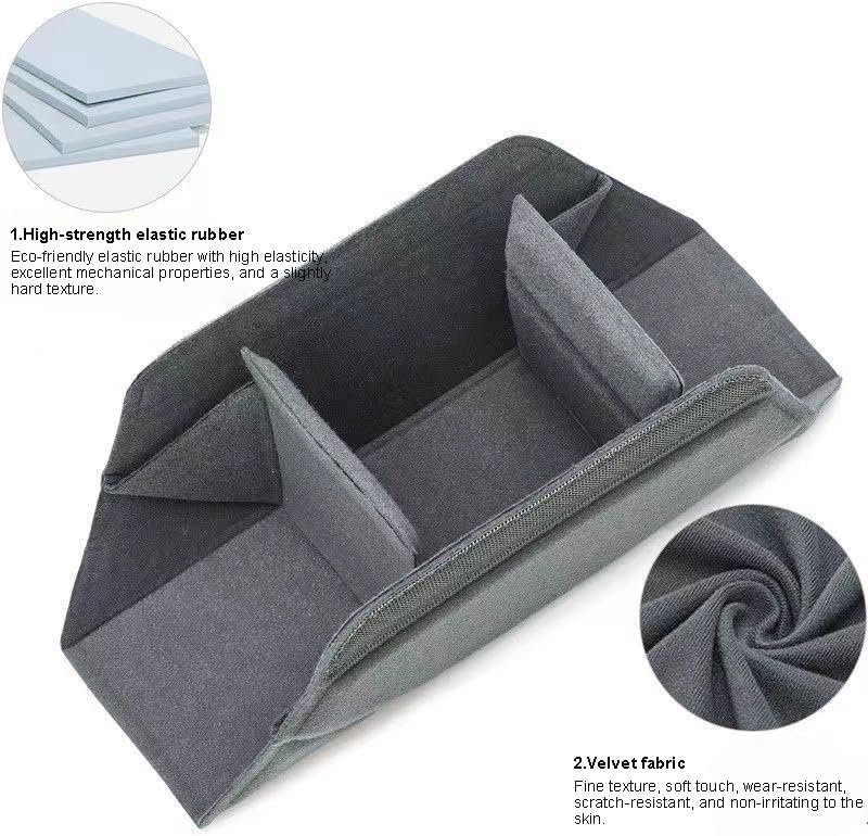 TEHAOUU Camera Inner Case Compatible with DSLR Mirrorless Cameras Polyester Material, Adjustable Partition, Shockproof
