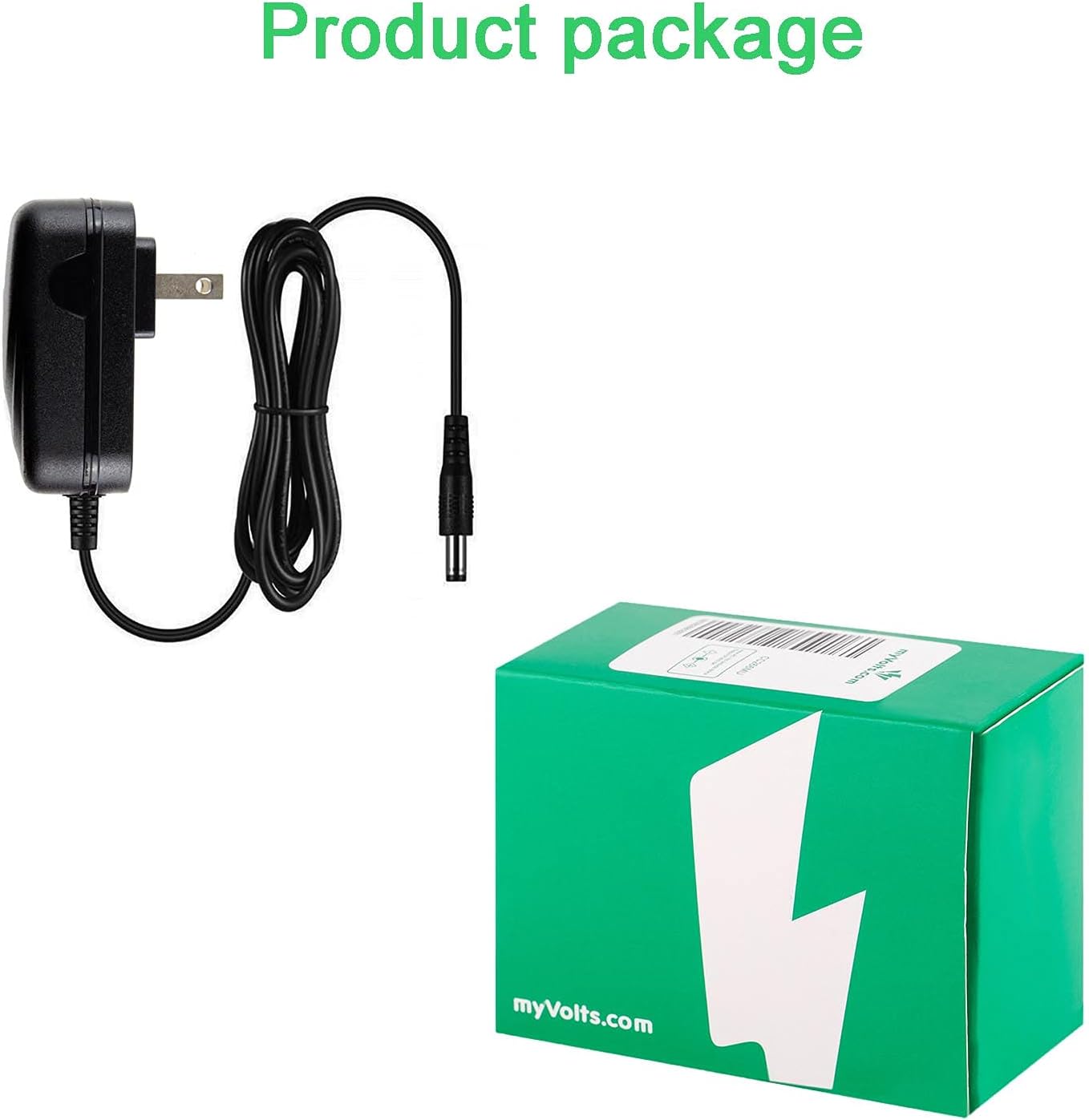 MyVolts 5V DAP-HD0014 MP3 Power Supply Adaptor Compatible with Creative Player - US Plug