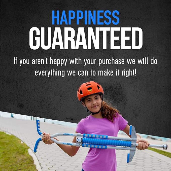 Flybar Master Pogo Stick for Kids Ages 9+, 80–160 lbs – Easy Grip Handles – Active Exercise Toy for Tweens & Teens – Outdoor Toy with Non-Slip Foot Pegs for Boys and Girls – No Assembly Needed