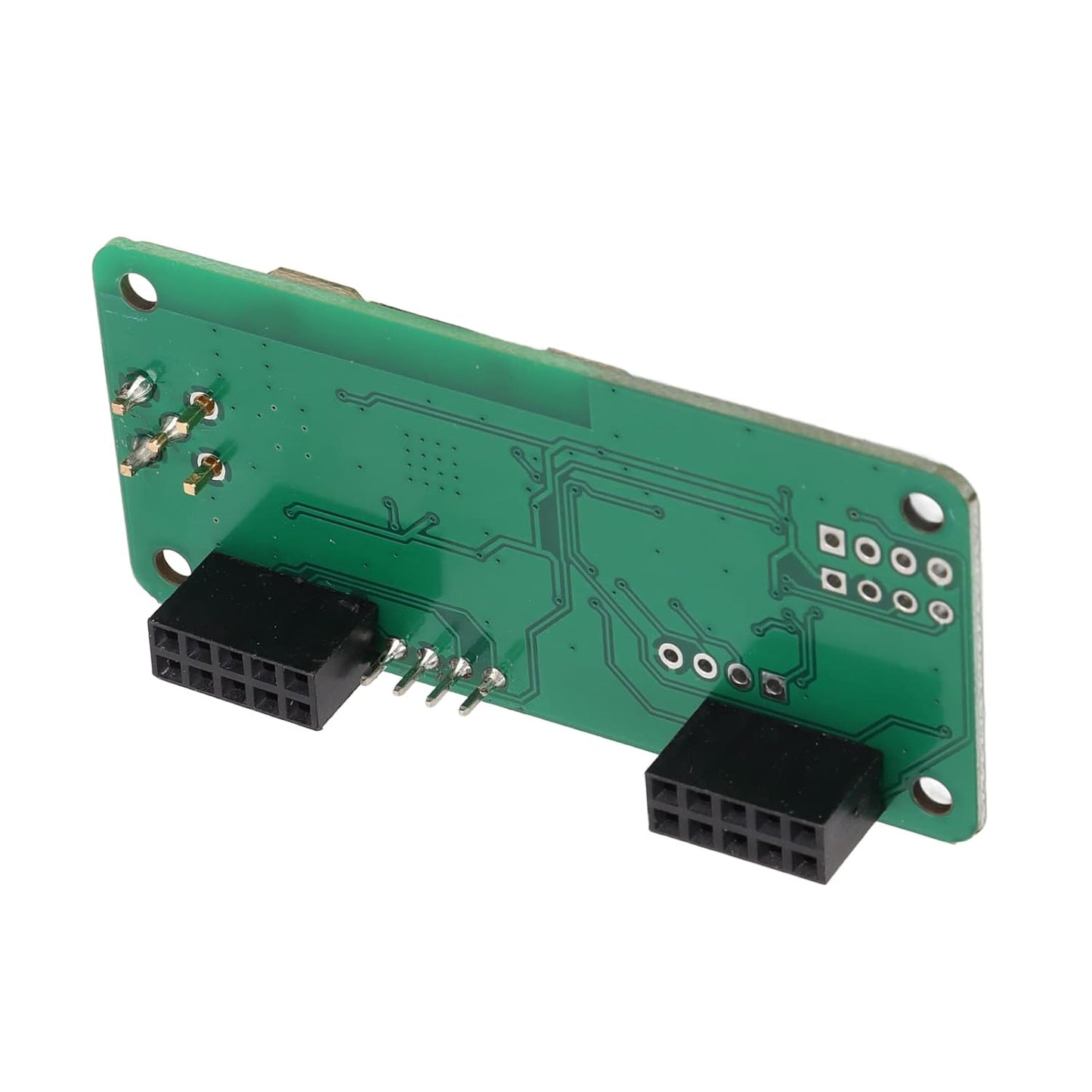 Gemer MMDVM Hotspot Module, Preloaded Firmware LED Display Hotspot Board SMA Connector for ARM Processor with Pin