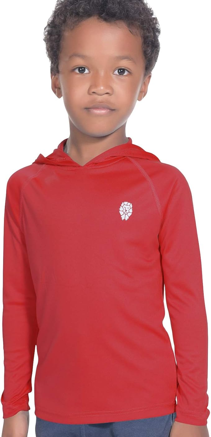 Hoodies for Boys Outdoor Recreation Shirts - Youth Athletic Tops Sun Protection UPF 50+