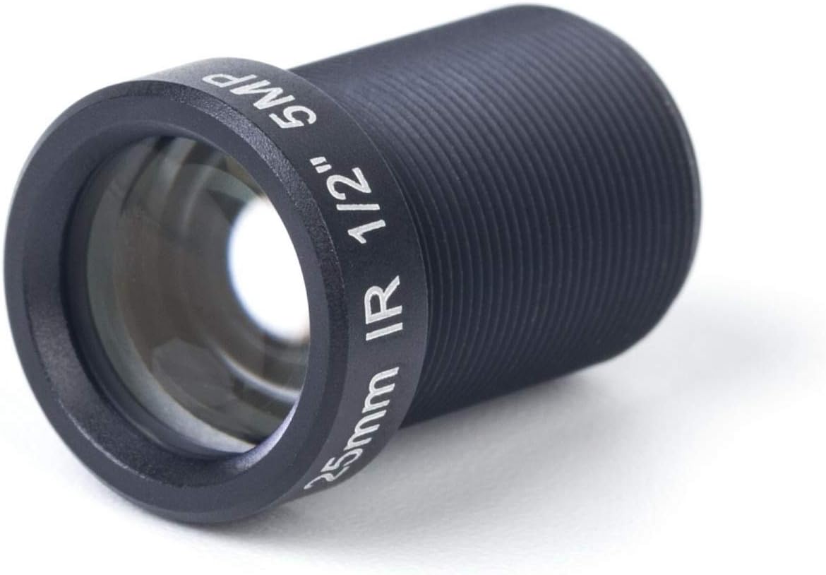 XENOCAM 5.0Megapixel 25mm 1/2" F2.4 M12 50m HD IR CCTV Lens for HD IP AHD CCTV Camera Lens Mount Fixed Iris Long