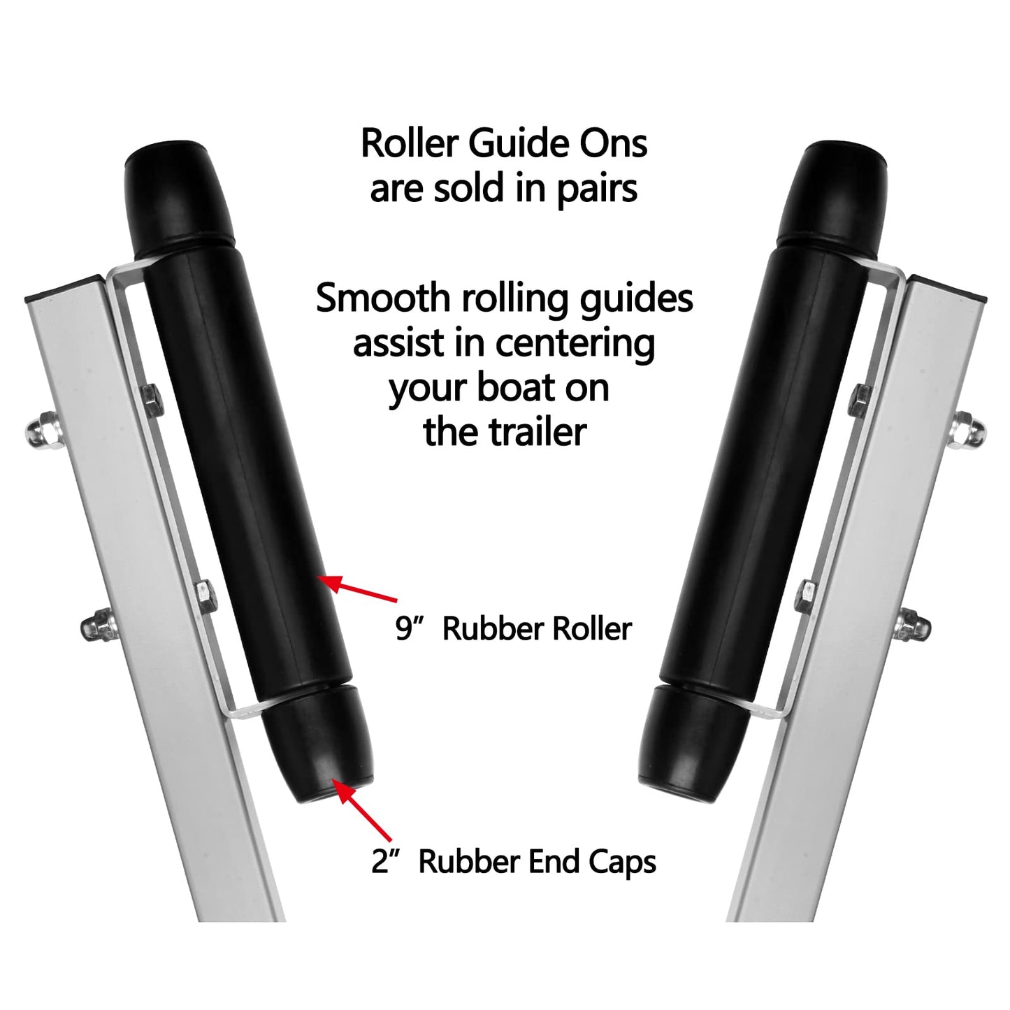 Colinktool Heavy-Duty Roller Guide-on 9" Roller & End Caps