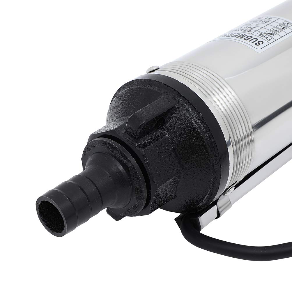 SCITOO Deep Well Pump for Garden Home Agricultural Irrigation 2 hp 42GPM Submersible Pump 440ft/134m 220V-240V / 60Hz