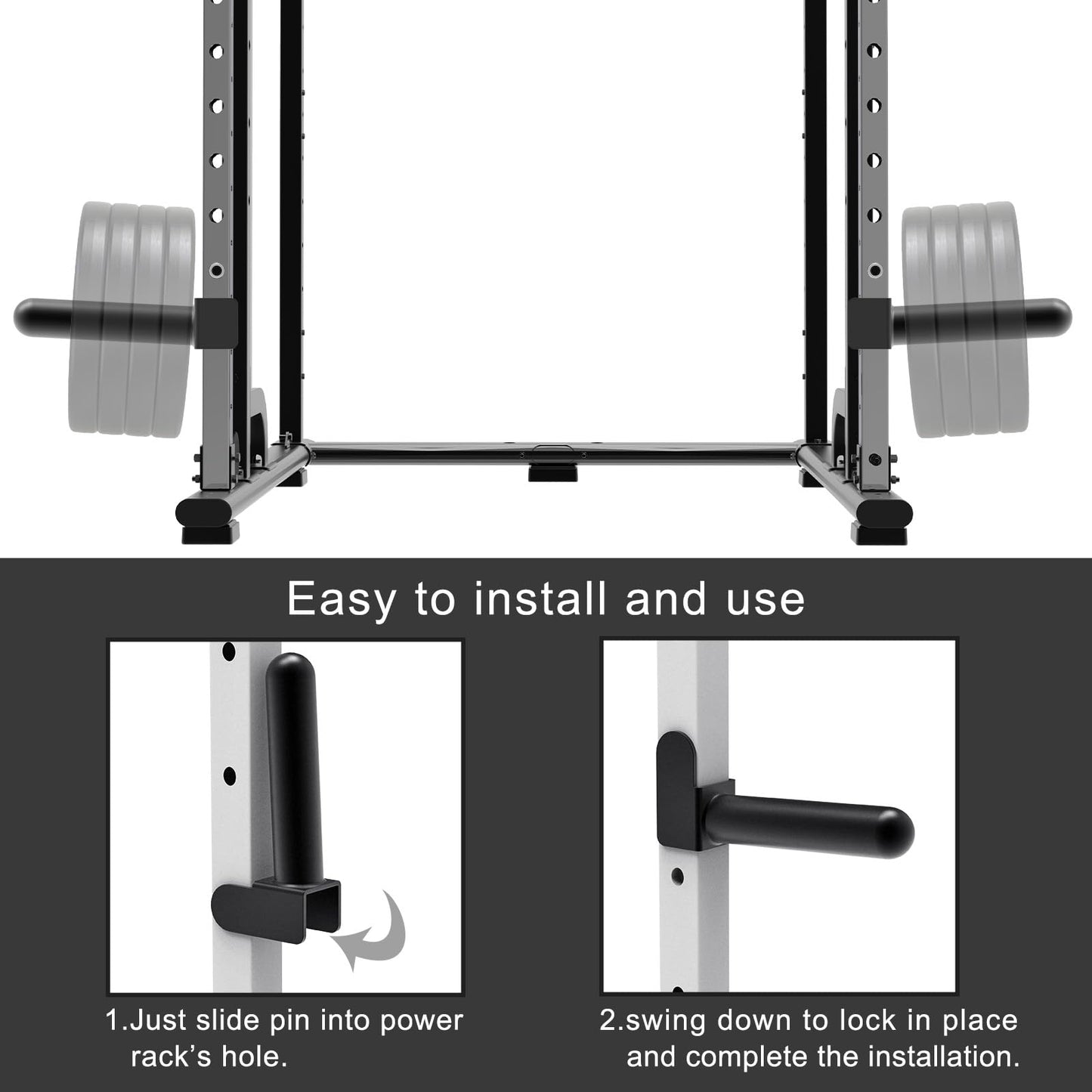 Kipika Plate Holder & Spotter Arms for 2"x2" Racks