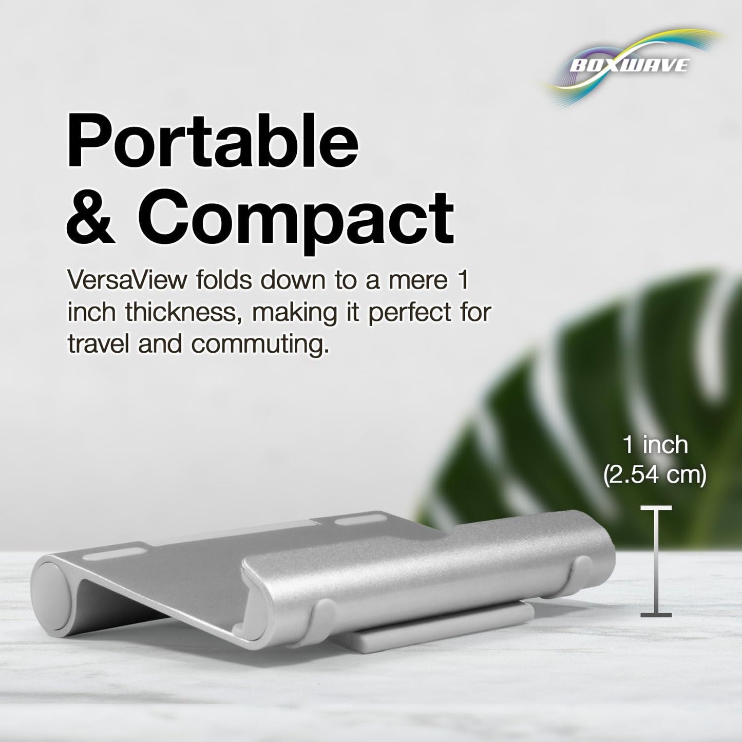 BoxWave TIMMKOO Q3E MP3 Stand and Mount Compatible with Player - VersaView Aluminum Stand, Portable, Multi Angle