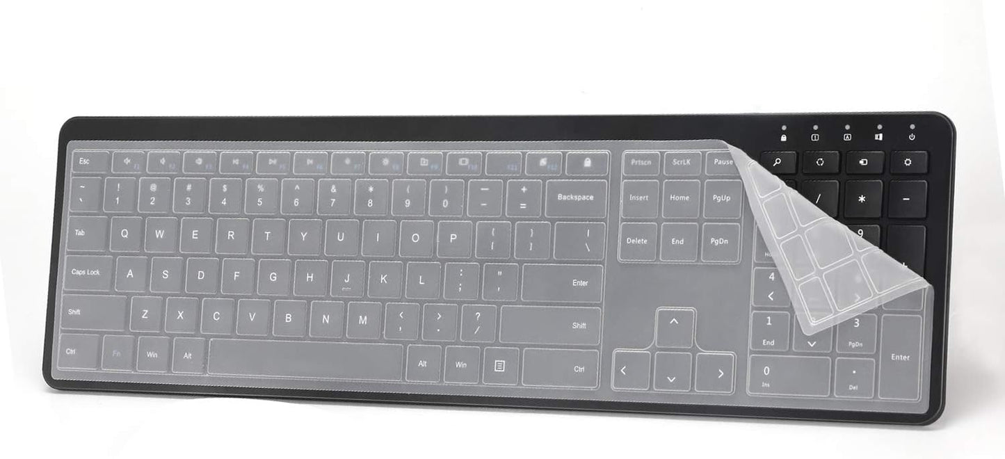 seenda WGJP-038: B07SQP1GHC, B07L2LS9SK, B07FRDBYNM Keyboard Cover for Full Size Keyboard and Mouse (Keyboard Cover