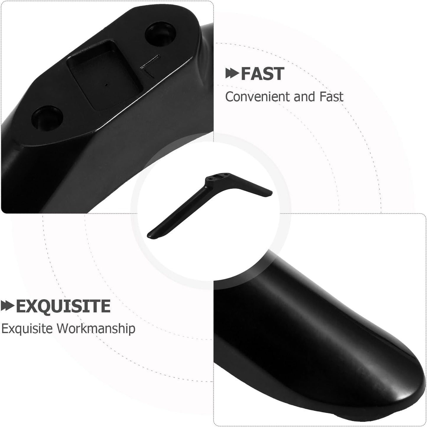 VOSAREA TV Stand Replacement Legs for Easy Installation