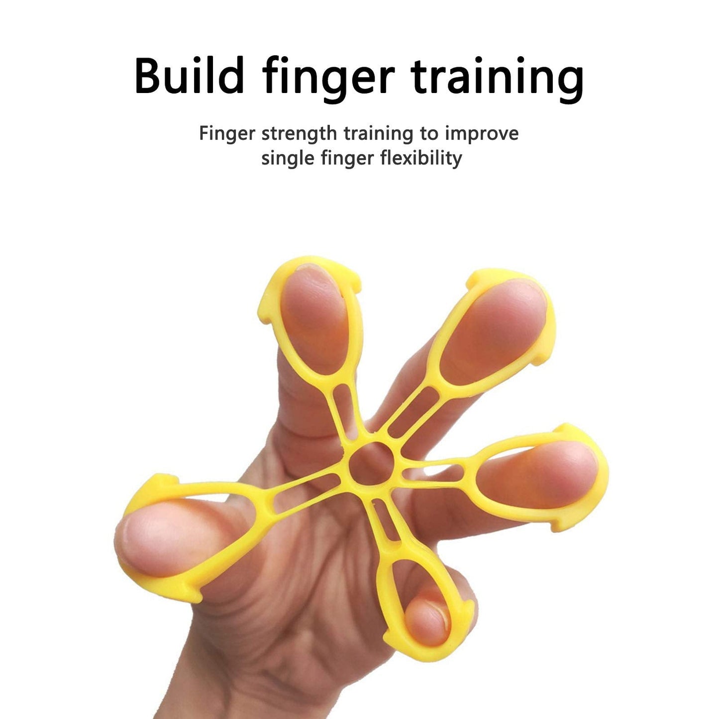 Fanwer Finger Strengthener & Finger Stretcher Hand Extensor Exerciser Set for Arthritis Carpal Tunnel Exercise to Improve Grips Performance for Elderly (3 Levels)